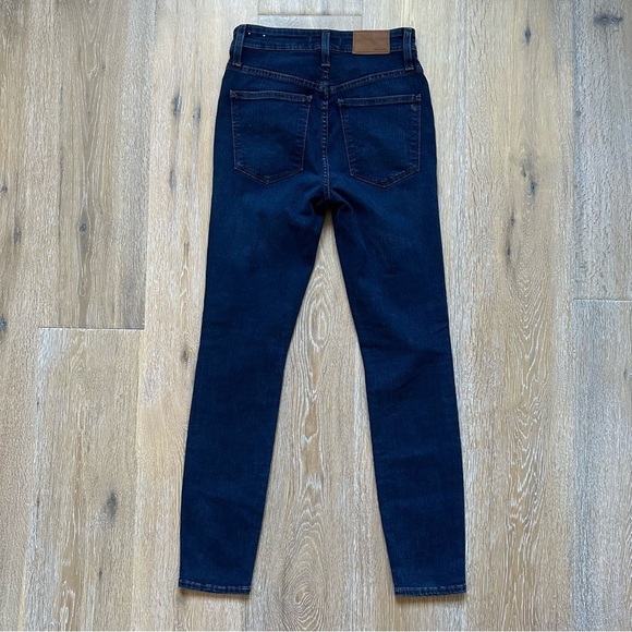 Madewell Curvy High Rise Skinny Jeans Hayes Wash Denim- Size 26 - Picture 6 of 16